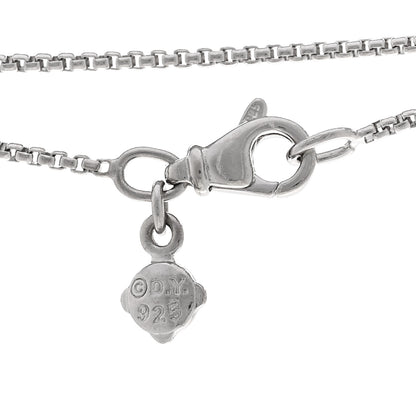 David Yurman Sterling Silver Pearl Station Necklace 72" 4 of 4