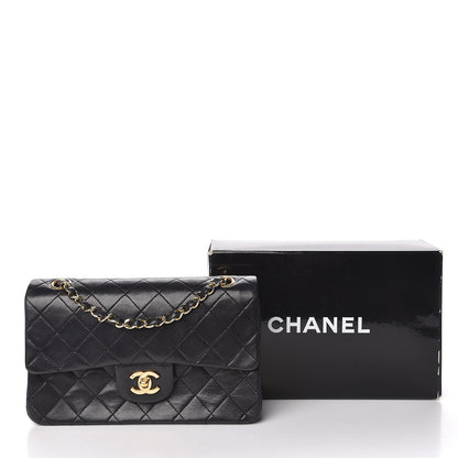 Chanel Lambskin Quilted Small Double Flap Black 17 of 17