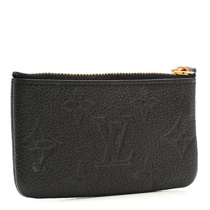 Louis Vuitton Empreinte Monogram Giant Key Pouch Black 3 of 11