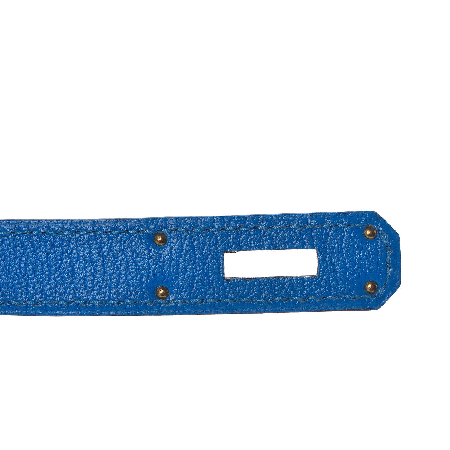 Chevre Mysore Horseshoe Birkin 30 Bleu Hydra Bleu Paon
