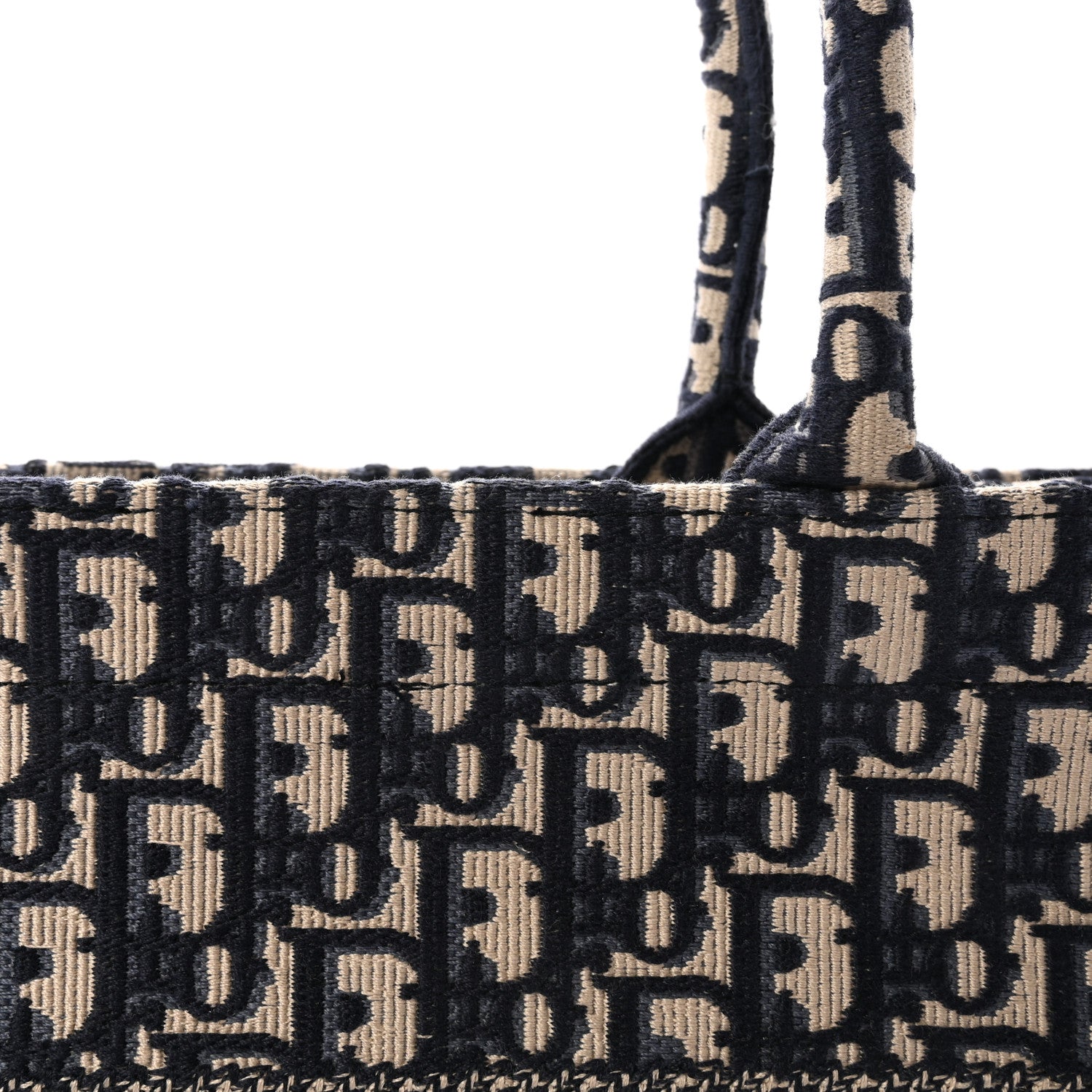 Christian Dior Oblique Medium Book Tote Blue Multicolor 8 of 10
