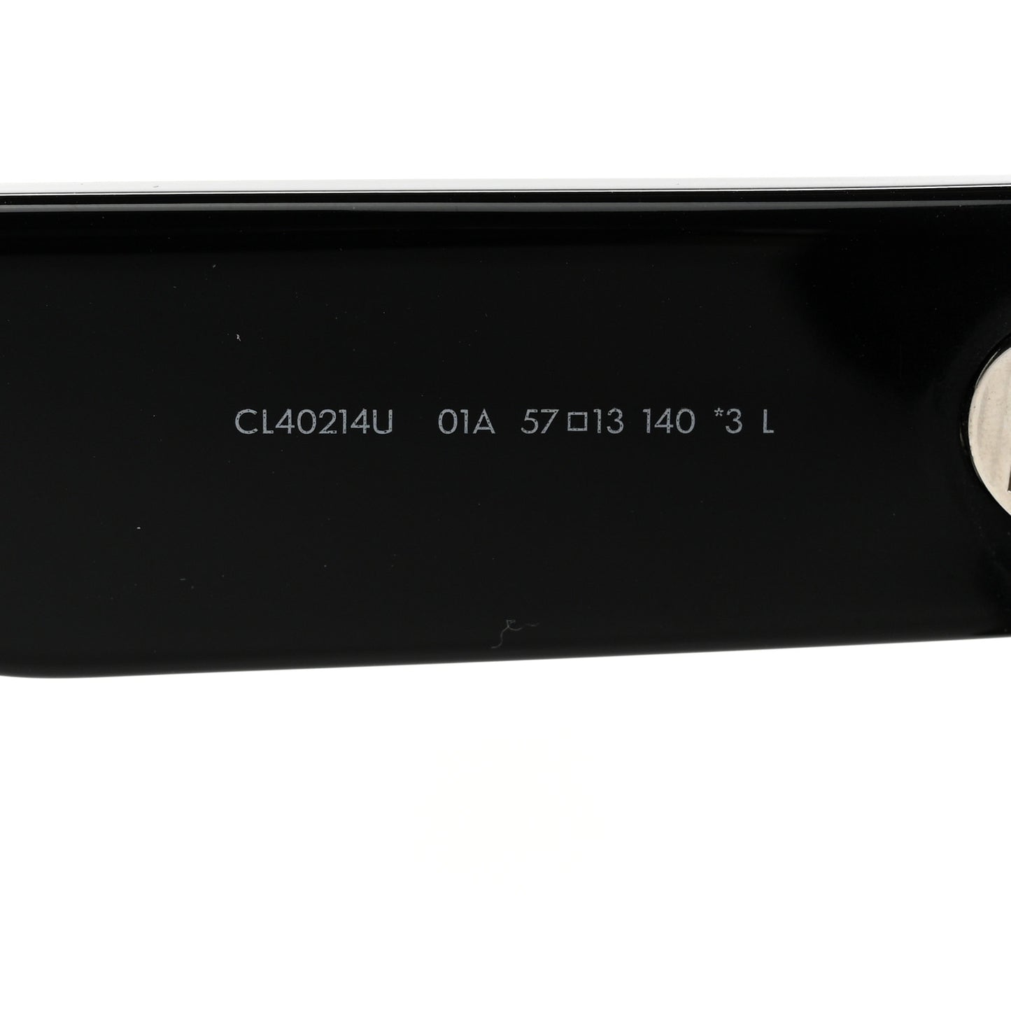 Acetate Monochroms 02 Square Sunglasses CL40214U Black