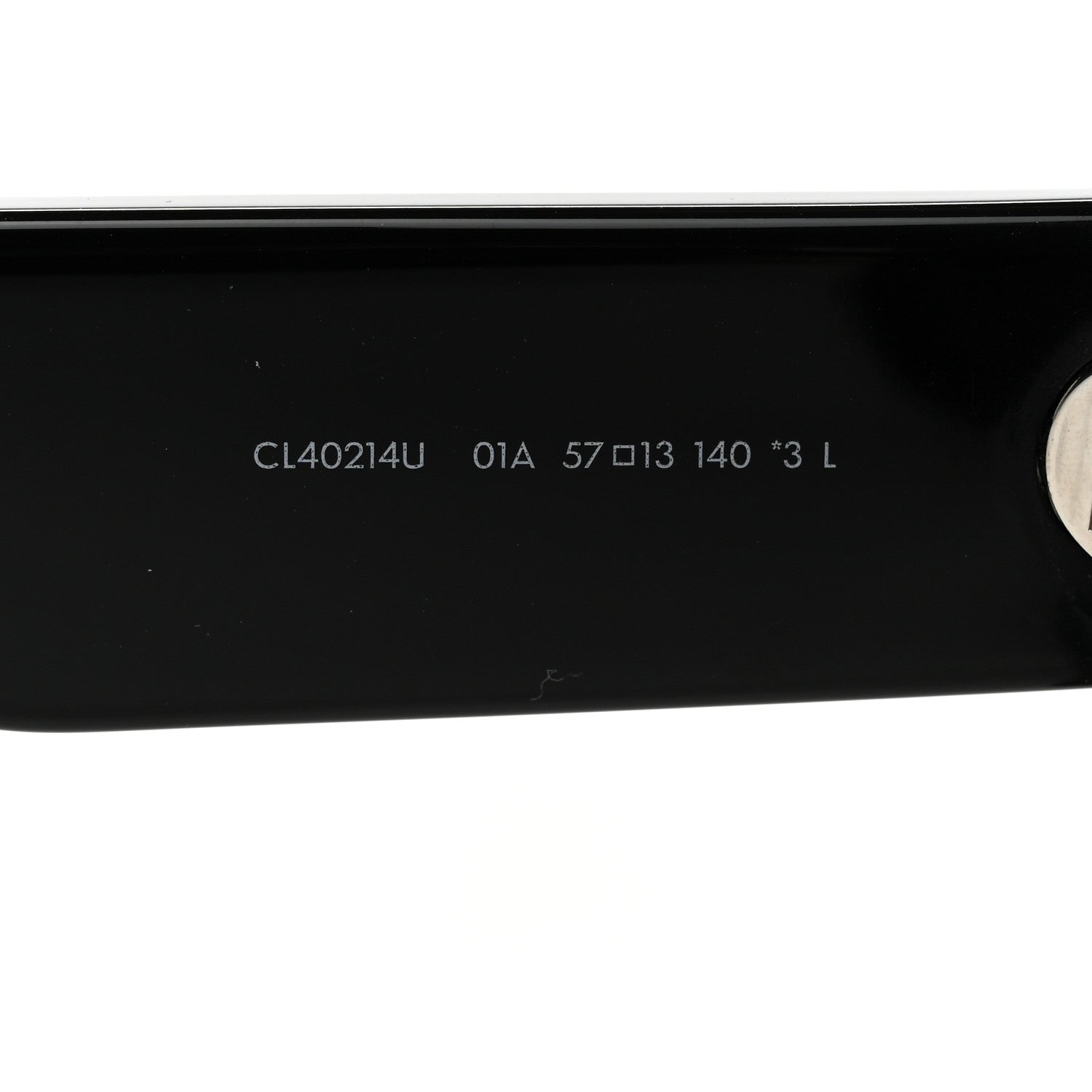 Celine Acetate Monochroms 02 Square Sunglasses CL40214U Black 5 of 7