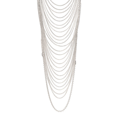 Hermes Sterling Silver New Farandole Collier Necklace 1 of 5
