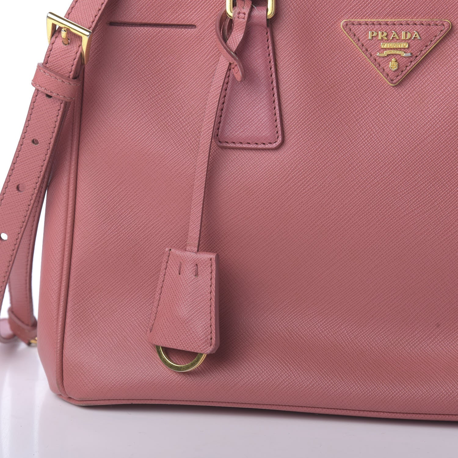 Prada Saffiano Small Galleria Double Zip Tote Tamaris 10 of 10