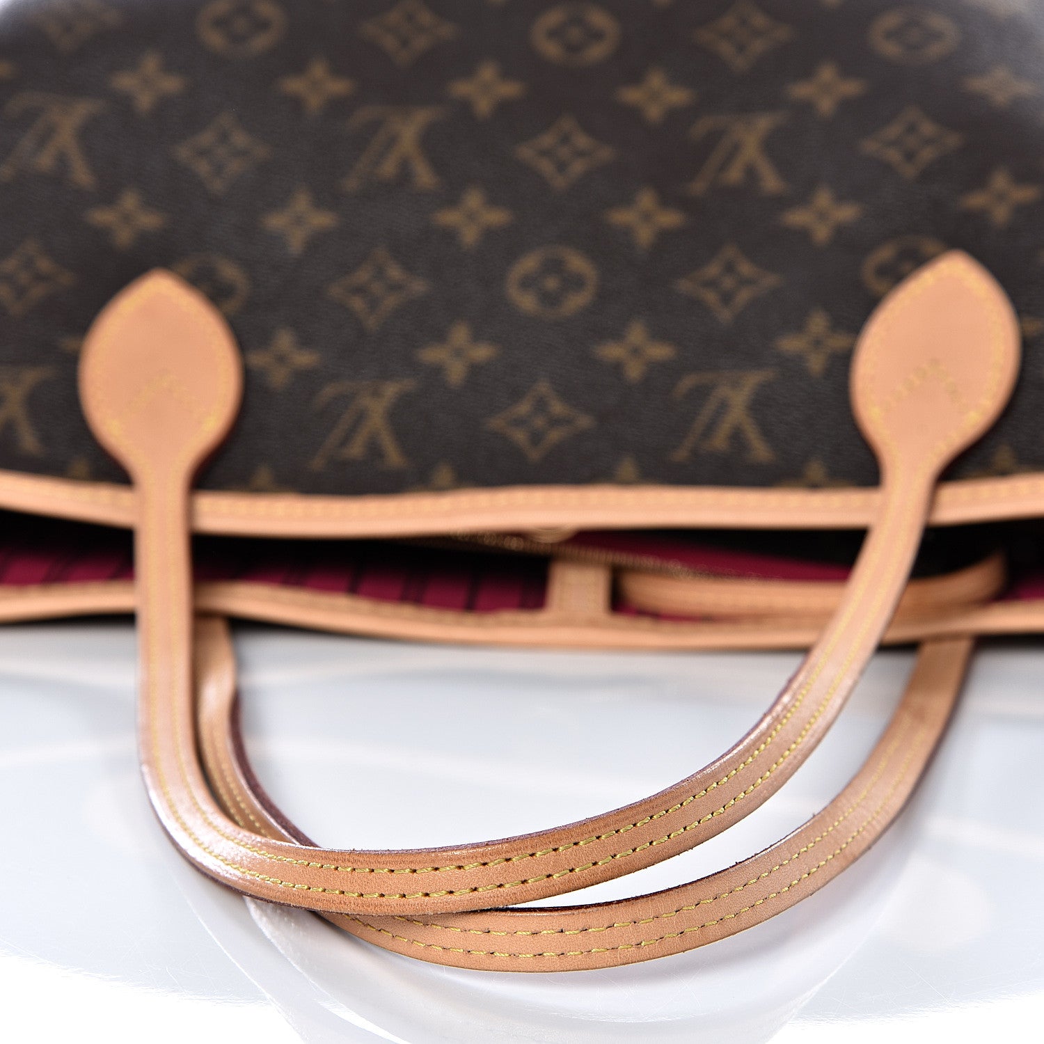 Louis Vuitton Monogram Neo Neverfull MM Pivoine 9 of 10