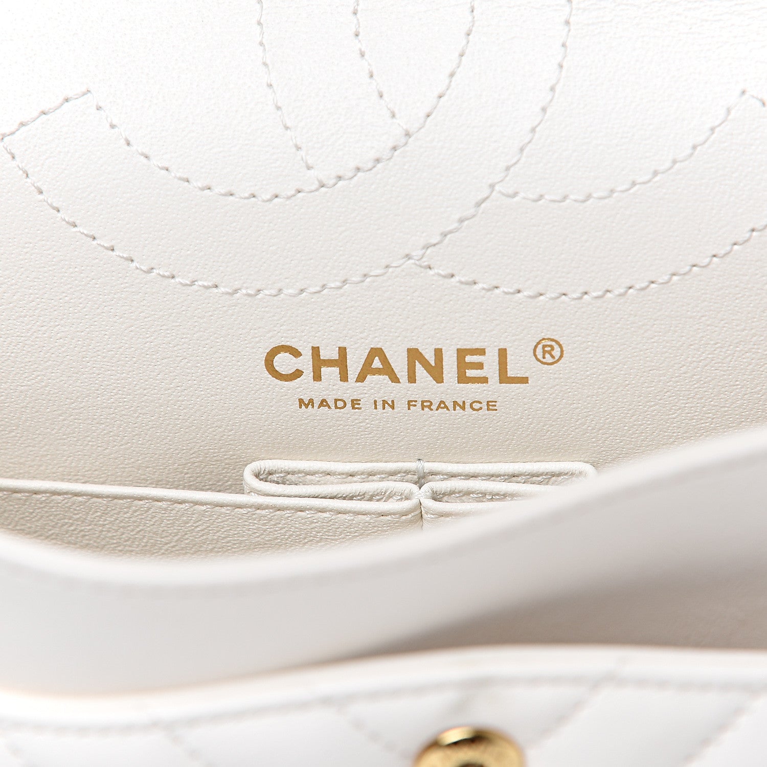 Chanel Aged Calfskin Chevron Quilted 2.55 Reissue 225 Flap White 5 of 12