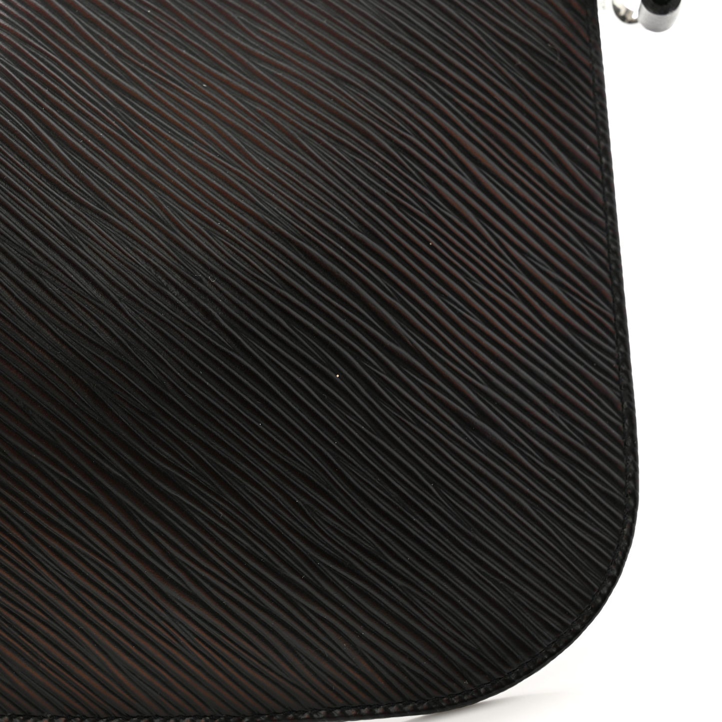 Epi Demi Lune Pochette Black