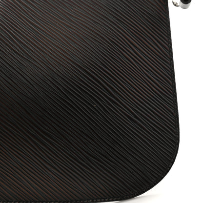 Louis Vuitton Epi Demi Lune Pochette Black 10 of 11