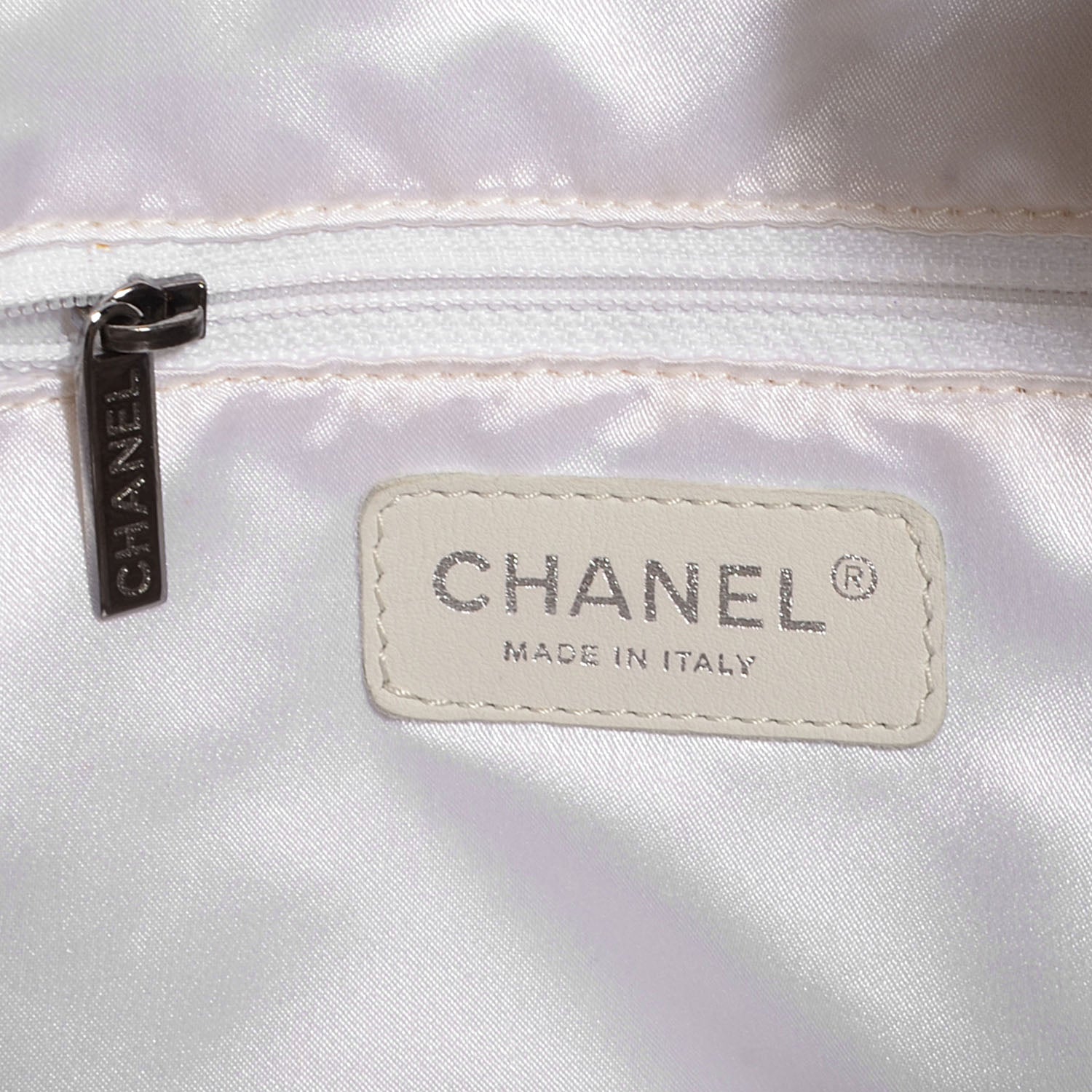 Chanel Calfskin Baby Coco Cabas White 6 of 7