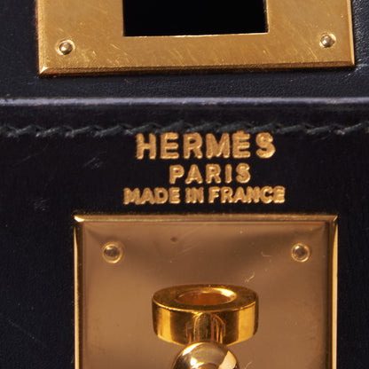 Hermes Box Kelly Sellier 28 Black 22 of 35