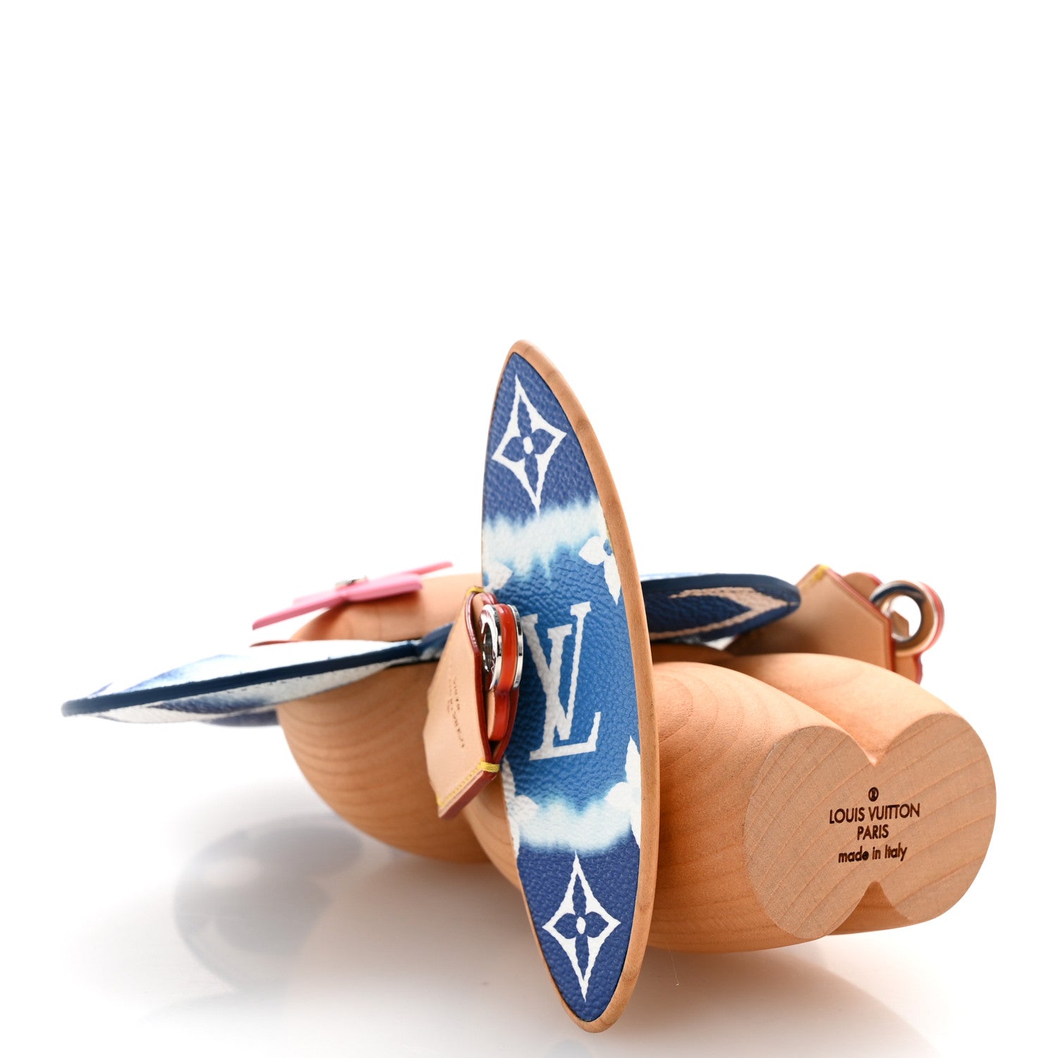 Louis Vuitton Wood Monogram Escale Vivienne Doll Blue 4 of 6