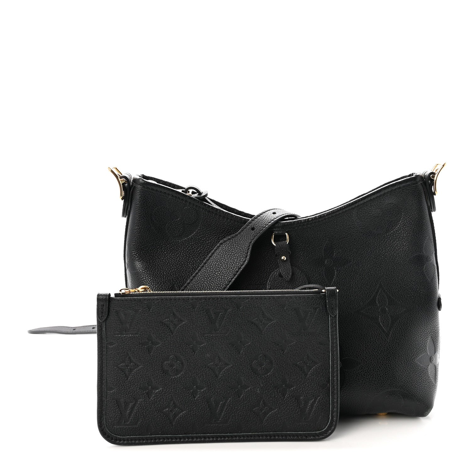 Louis Vuitton Empreinte Carryall PM Black 3 of 10
