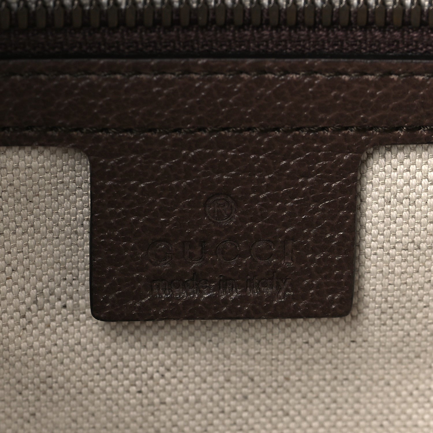 Gucci GG Supreme Monogram Web Small Ophidia Half Moon Hobo Brown 6 of 9