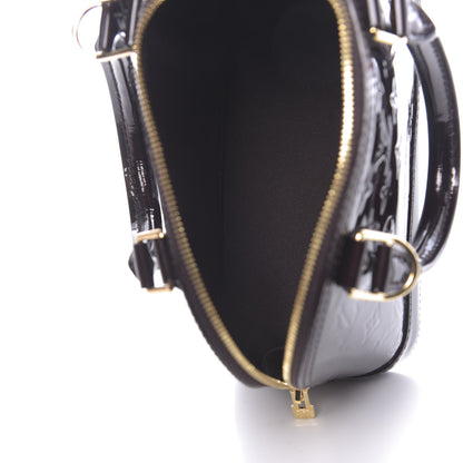 Louis Vuitton Vernis Alma BB Amarante 5 of 10