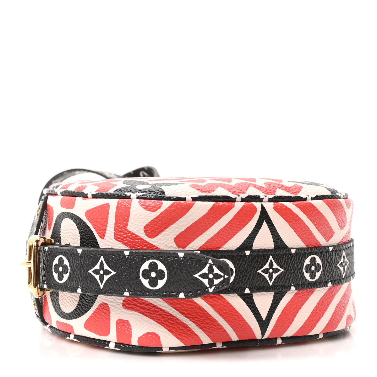 Louis Vuitton Monogram Giant Crafty Boite Chapeau Souple PM Creme Rouge Black 4 of 10
