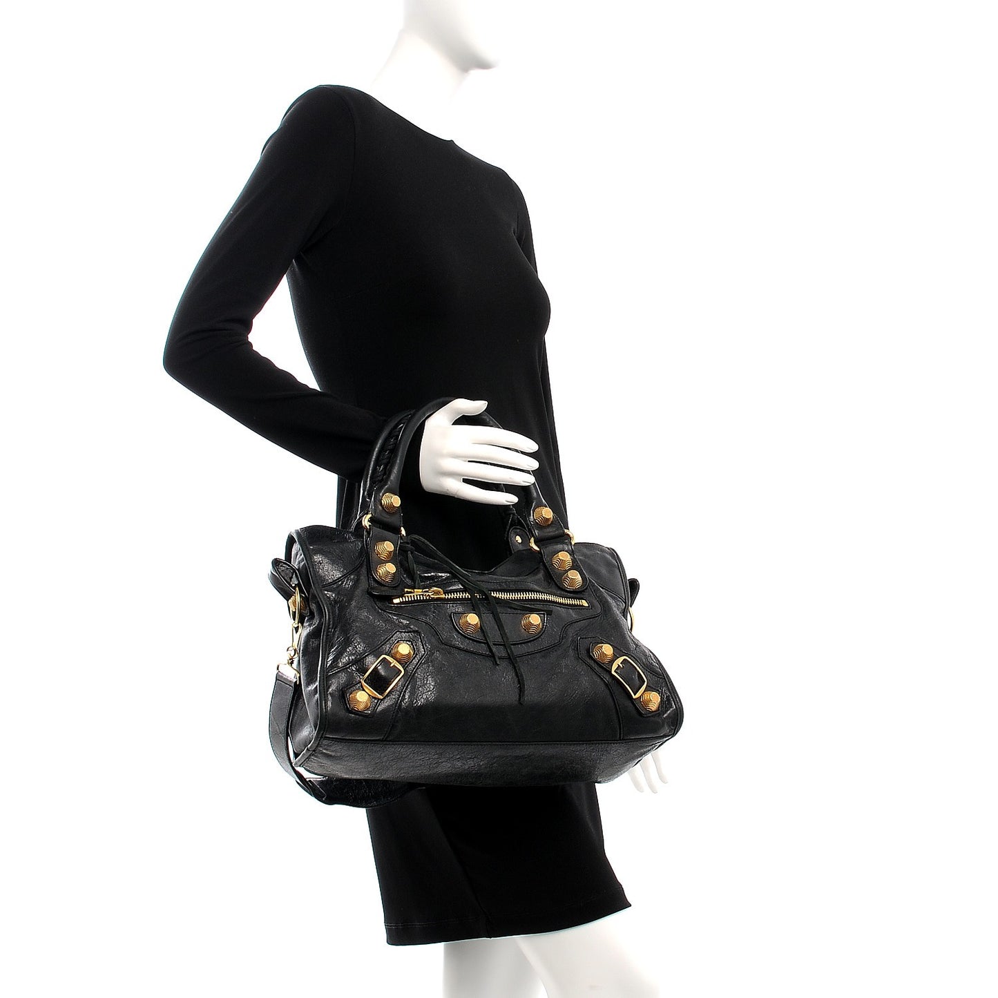 Agneau Giant 21 Gold Hardware City Black