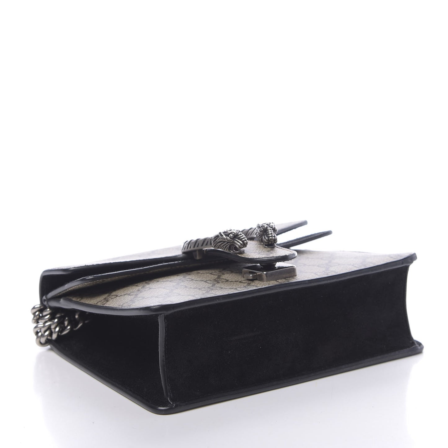 GG Supreme Monogram Mini Dionysus Shoulder Bag Black