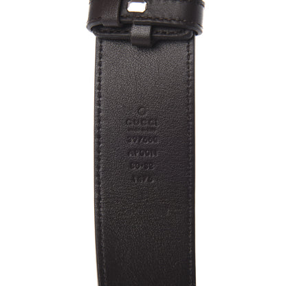Gucci Moon Calfskin Nickel Double G 40mm Belt 80 32 Dark Cocoa 3 of 5