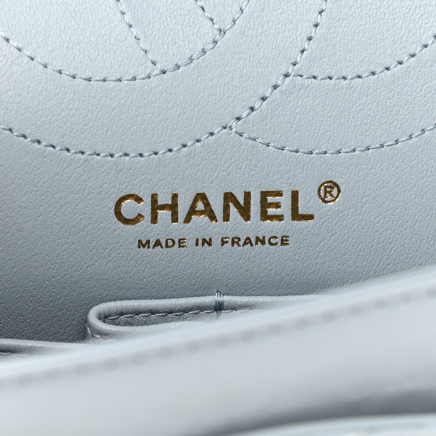 Chanel Aged Calfskin Quilted 2.55 Reissue 225 Flap Light Blue 6 of 9