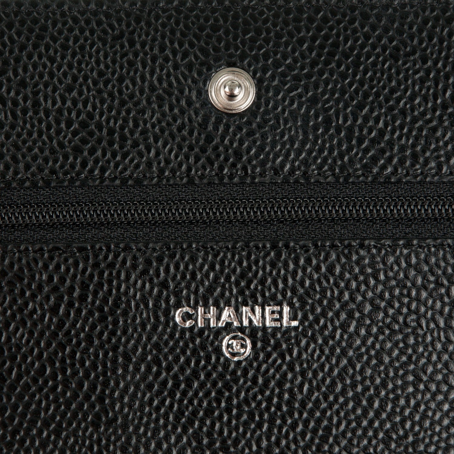 Chanel Caviar Quilted Wallet On Chain WOC Black 5 of 7