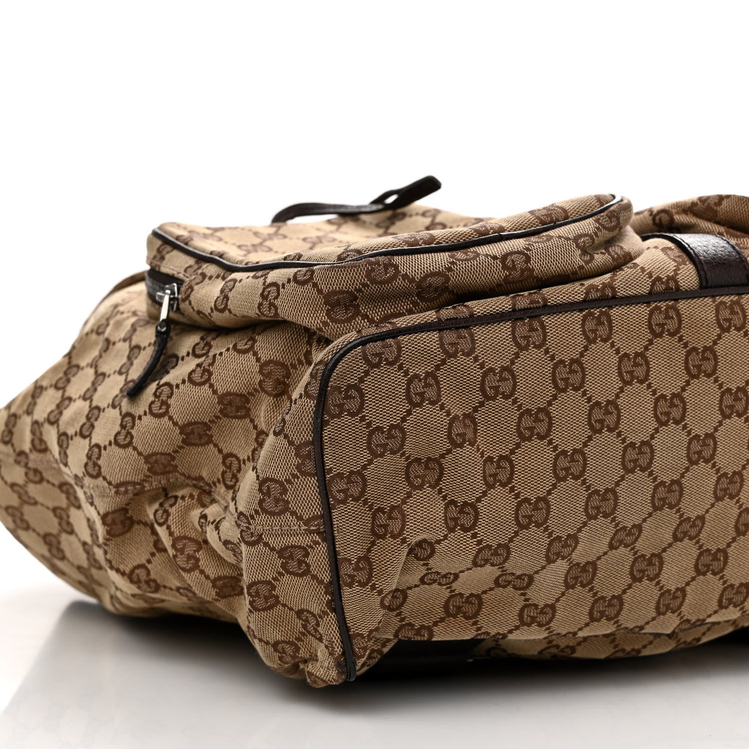 Gucci Monogram Backpack Dark Brown 9 of 18