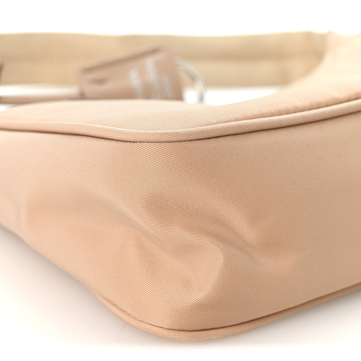 Re-Nylon Saffiano Mini Re-Edition 2000 Bag Cammeo