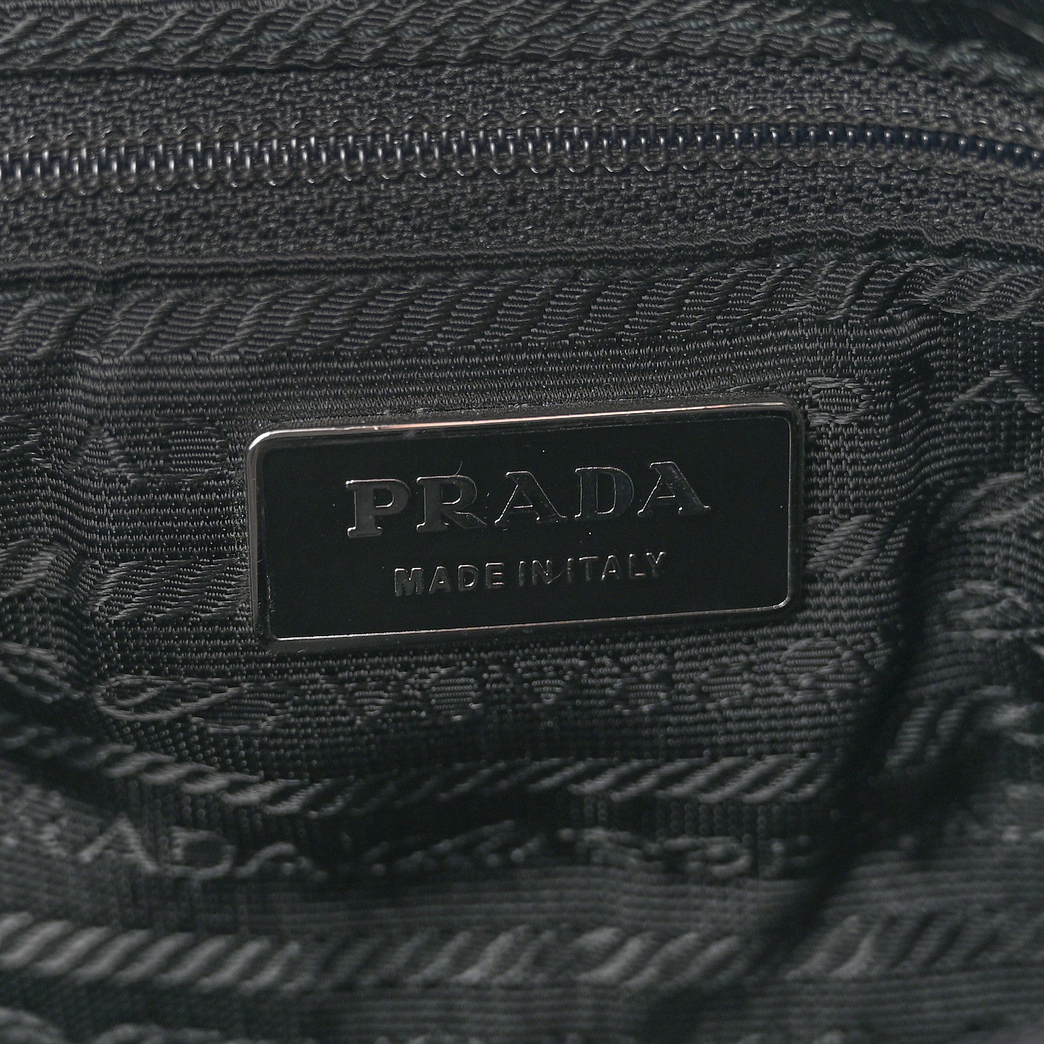 Prada Nylon Vela Messenger Bag Black 6 of 13