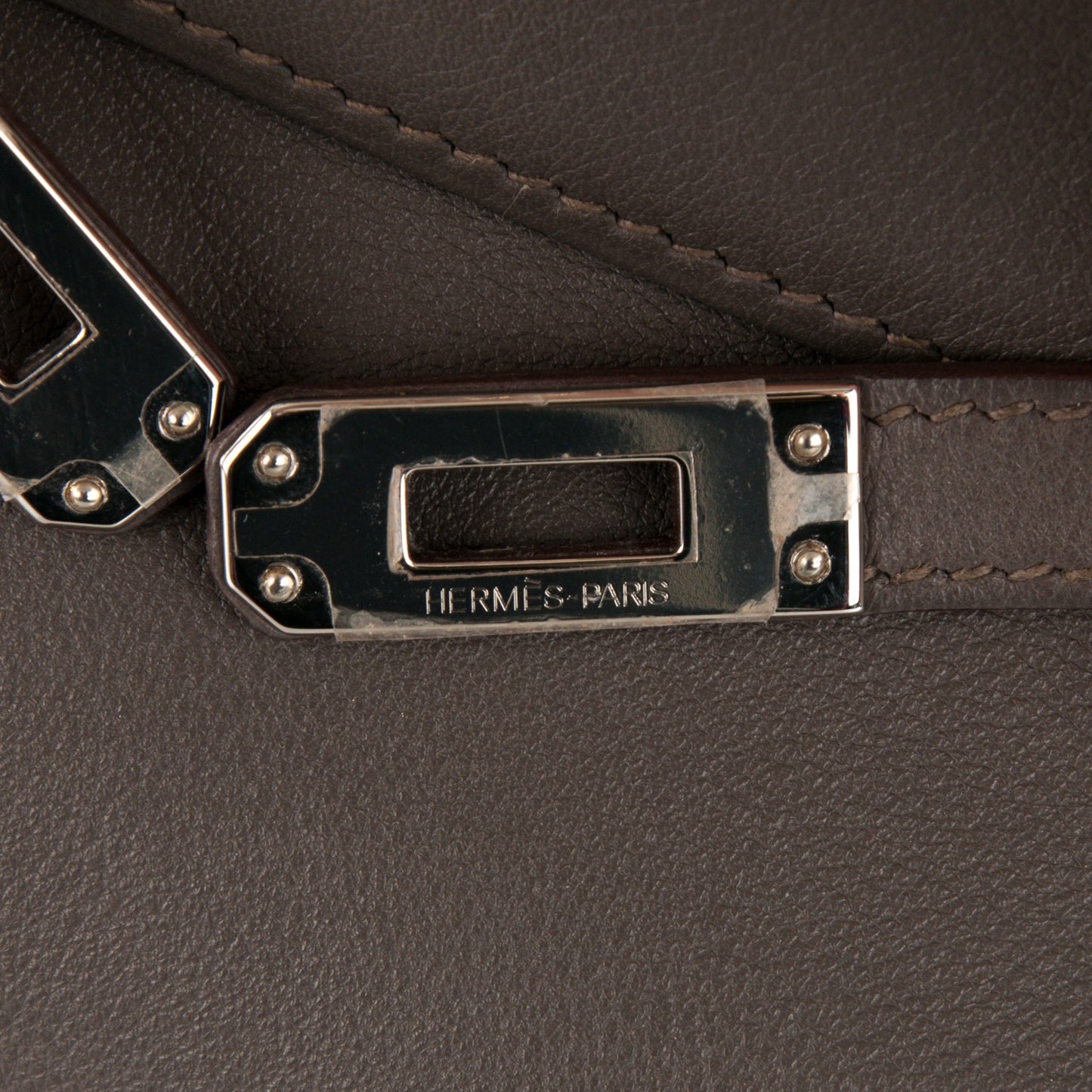 Swift Kelly Pochette Clutch Etain