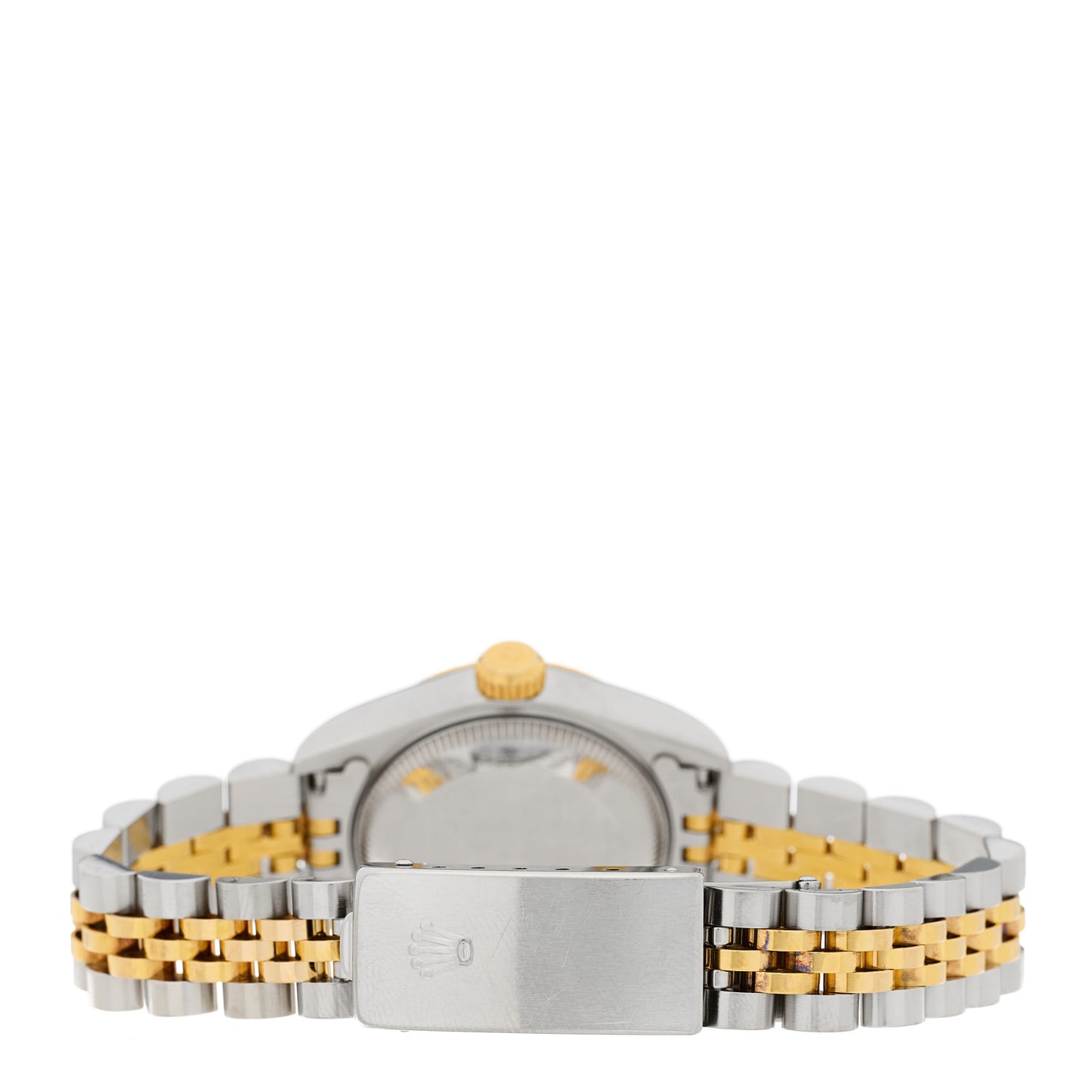 Stainless Steel 18K Yellow Gold Diamond 26mm Oyster Perpetual Datejust Watch Champagne 69173