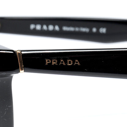 Prada Crystal Cat Eye Sunglasses SPR 04P Black Havana 6 of 6
