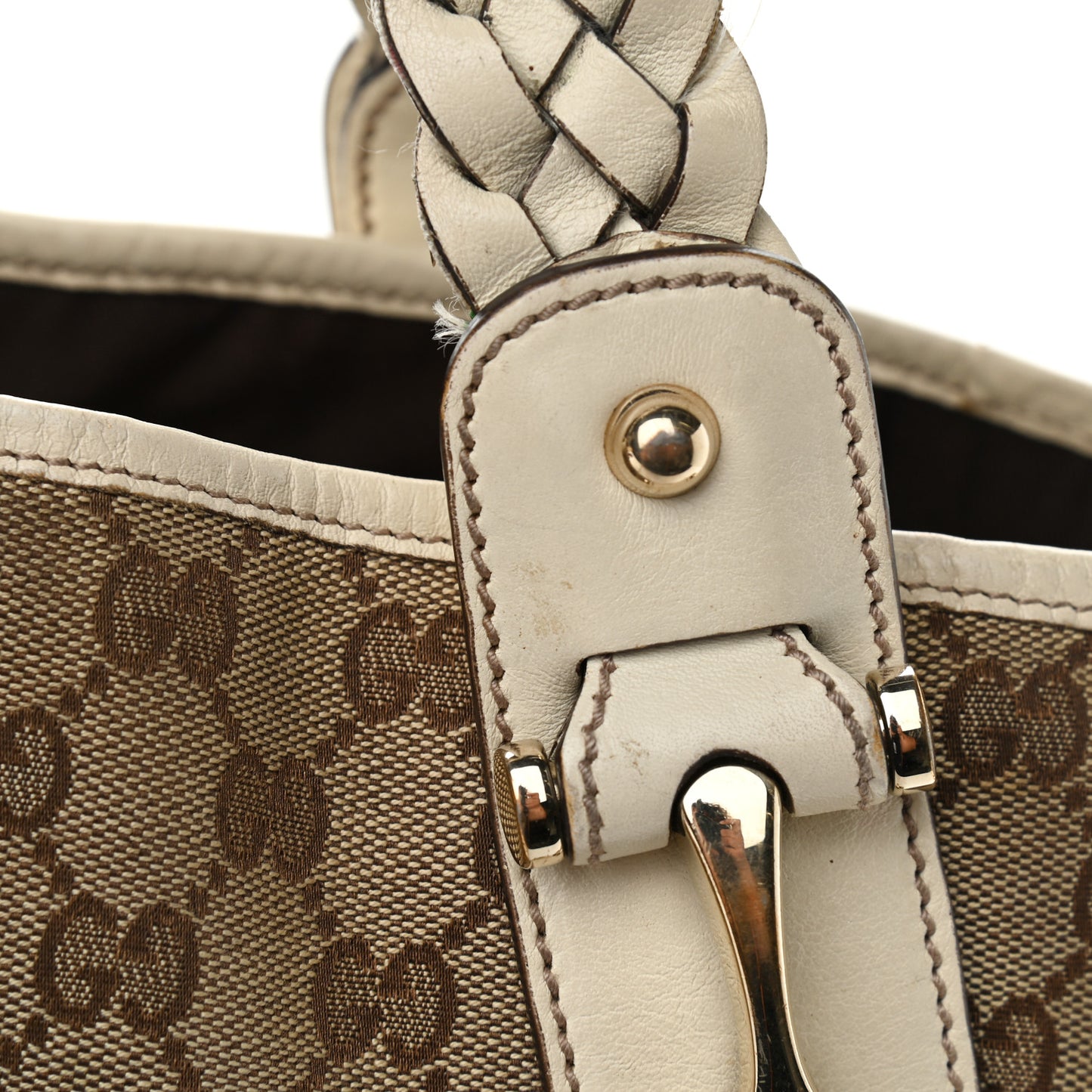 Monogram Small Pelham Shoulder Bag Off White