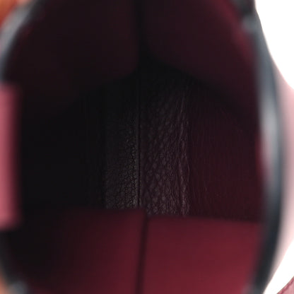 Loewe Calfskin Elephant Pouch Crossbody Bag Wine 5 of 8