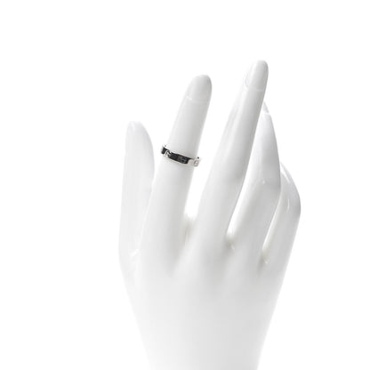 Cartier 18K White Gold 3.5mm LOVE Wedding Band Ring 49 4.75 2 of 4