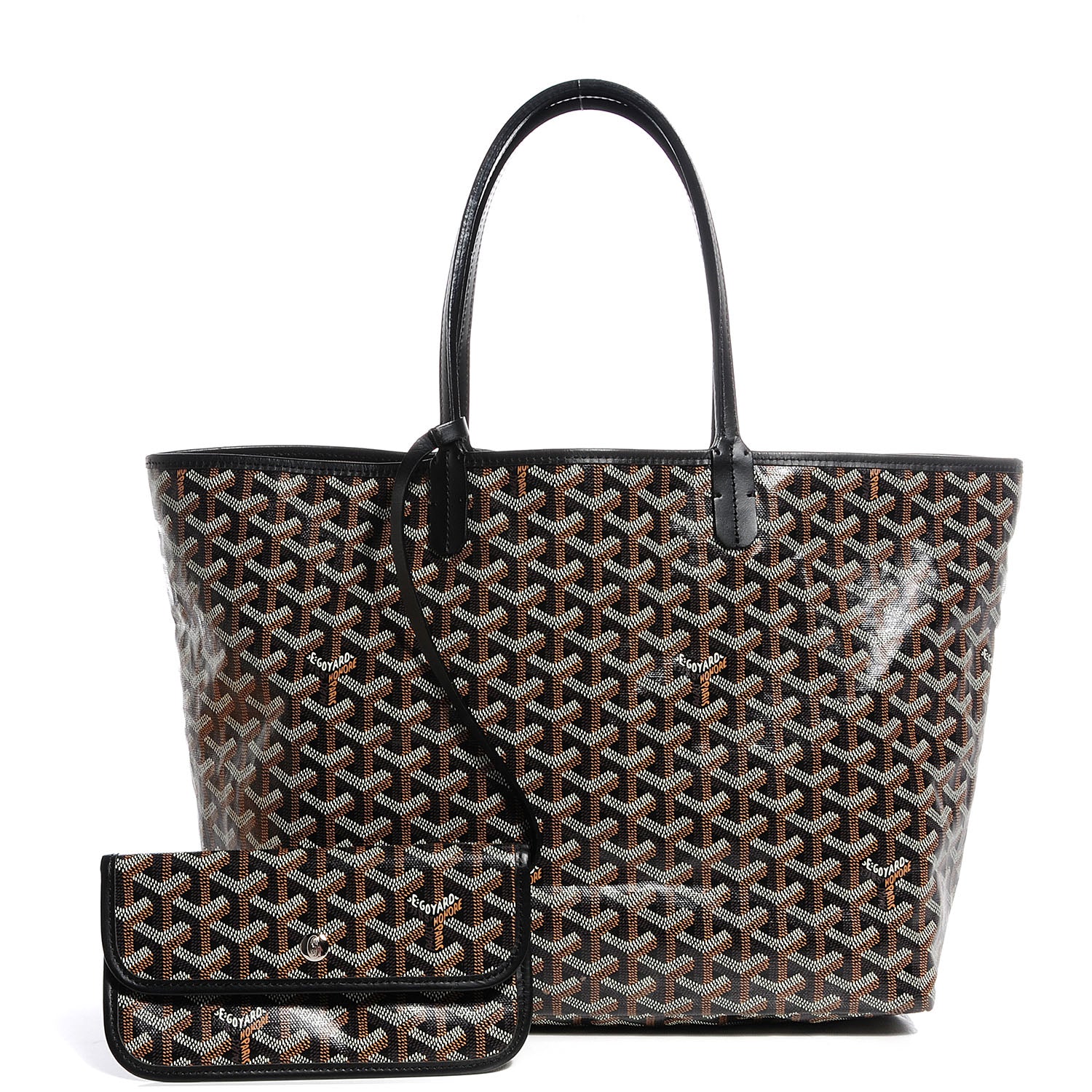 Goyard Goyardine Saint Louis PM Black 1 of 10