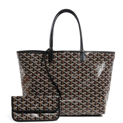 Goyard Goyardine Saint Louis PM Black 1 of 10