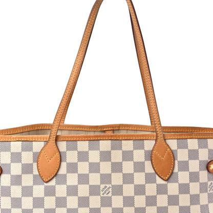 Louis Vuitton Damier Azur Neverfull MM 18 of 23