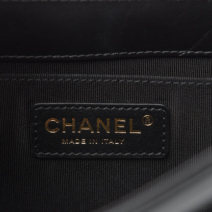 Chanel Aged Calfskin Charms Flap Bag Black 5 of 10