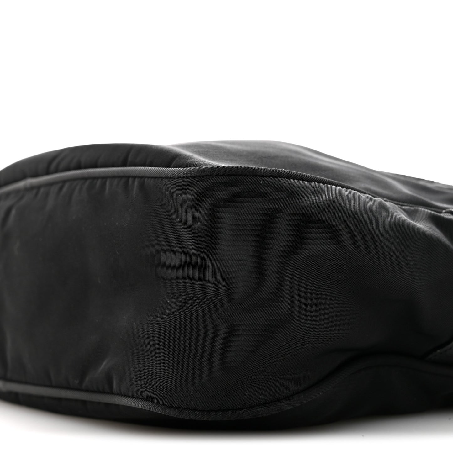 Nylon Vela Messenger Bag Black
