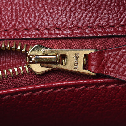 Hermes Epsom Birkin 30 Rouge Grenat 19 of 33