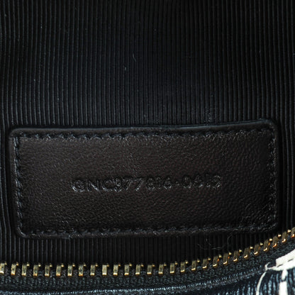 Saint Laurent Calfskin Lipstick Printed Monogram Pouch Black 7 of 7