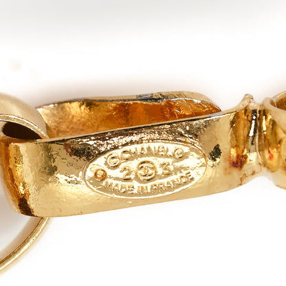 Chanel Metal Chain CC Medallion Belt Gold 3 of 3