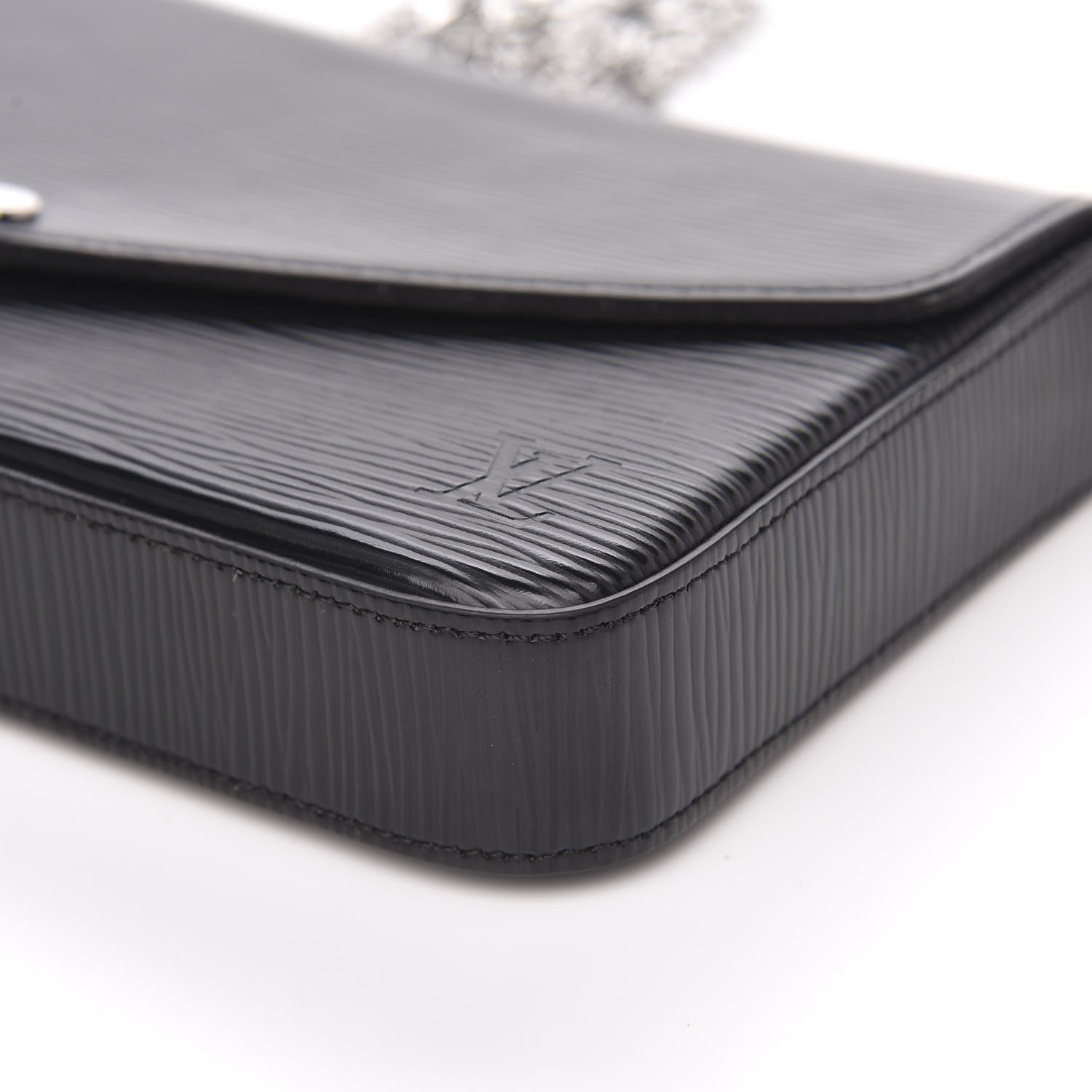 Louis Vuitton Epi Pochette Felicie Black 8 of 12
