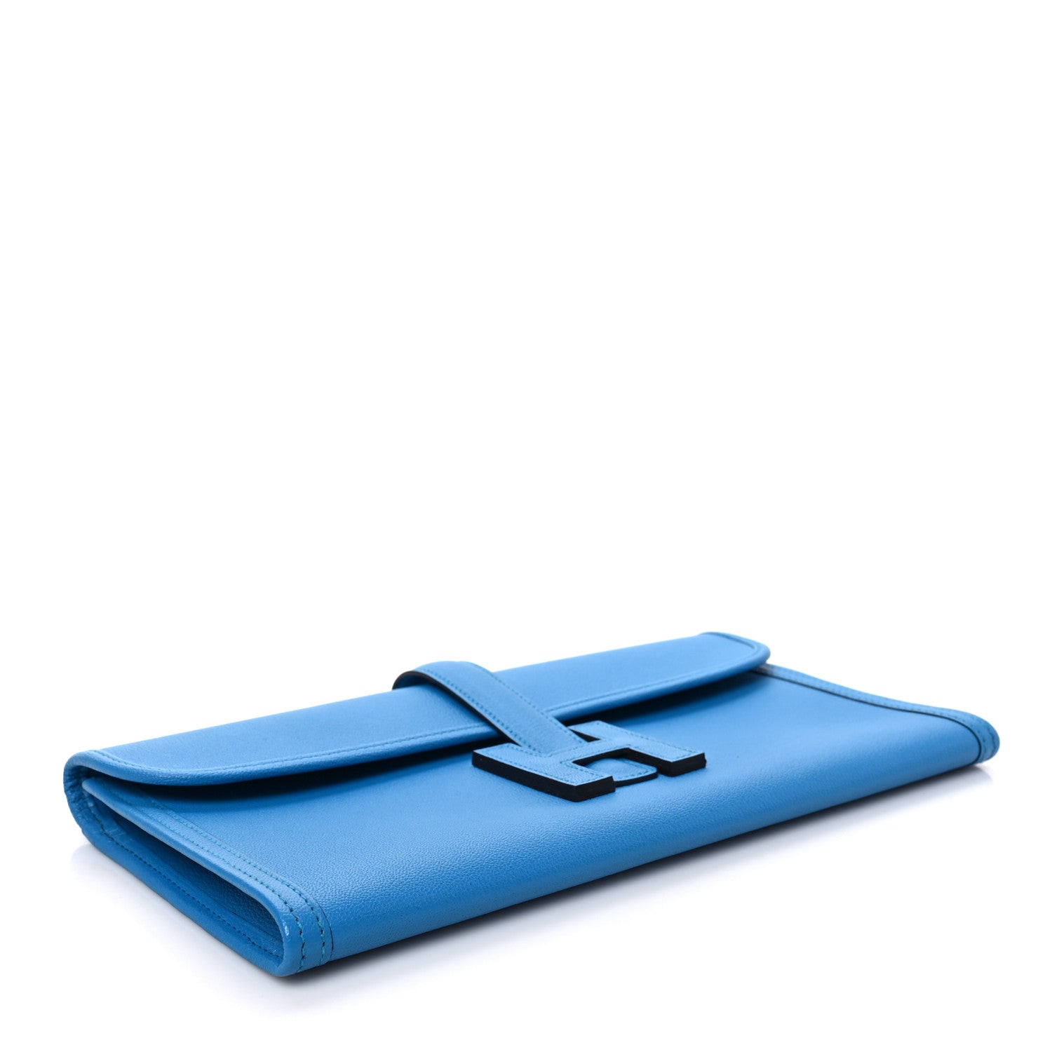 Hermes Chevre Chandra Jige Elan 29 Clutch Bleu Zanzibar 6 of 6
