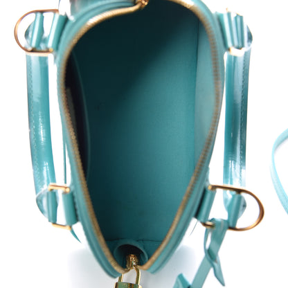 Louis Vuitton Vernis Alma BB Blue Lagon 6 of 12