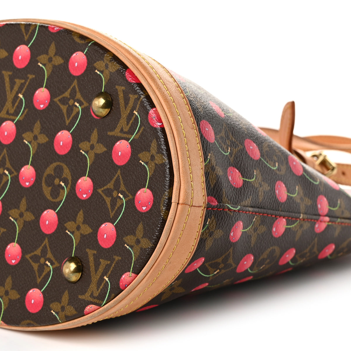 Monogram Cerises Bucket Bag