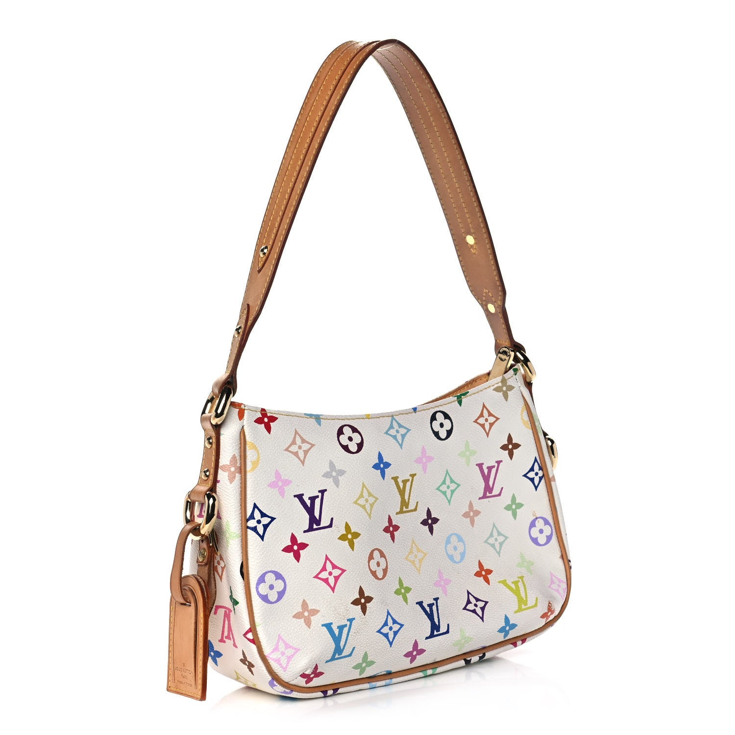 Louis Vuitton Monogram Multicolor Lodge PM White 3 of 12