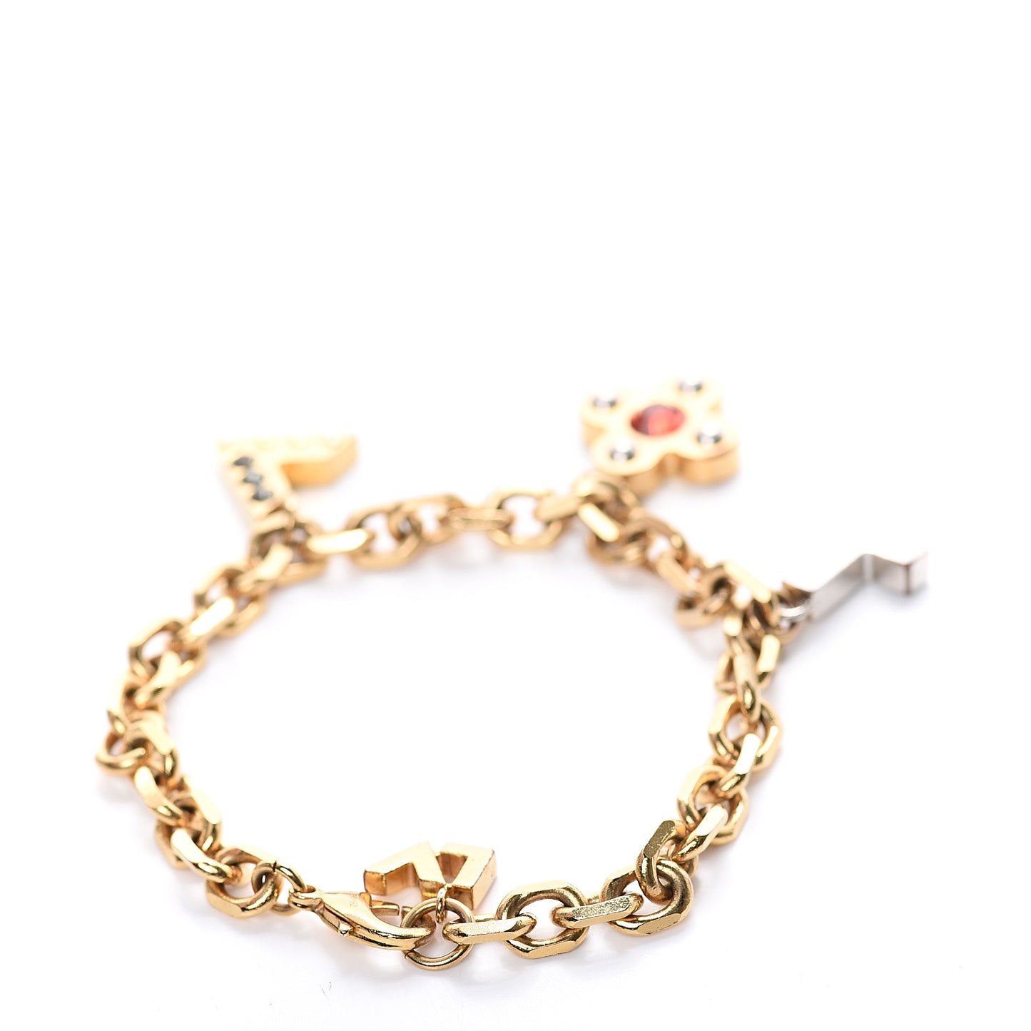 Love Letters Timeless Bracelet Gold Multicolor