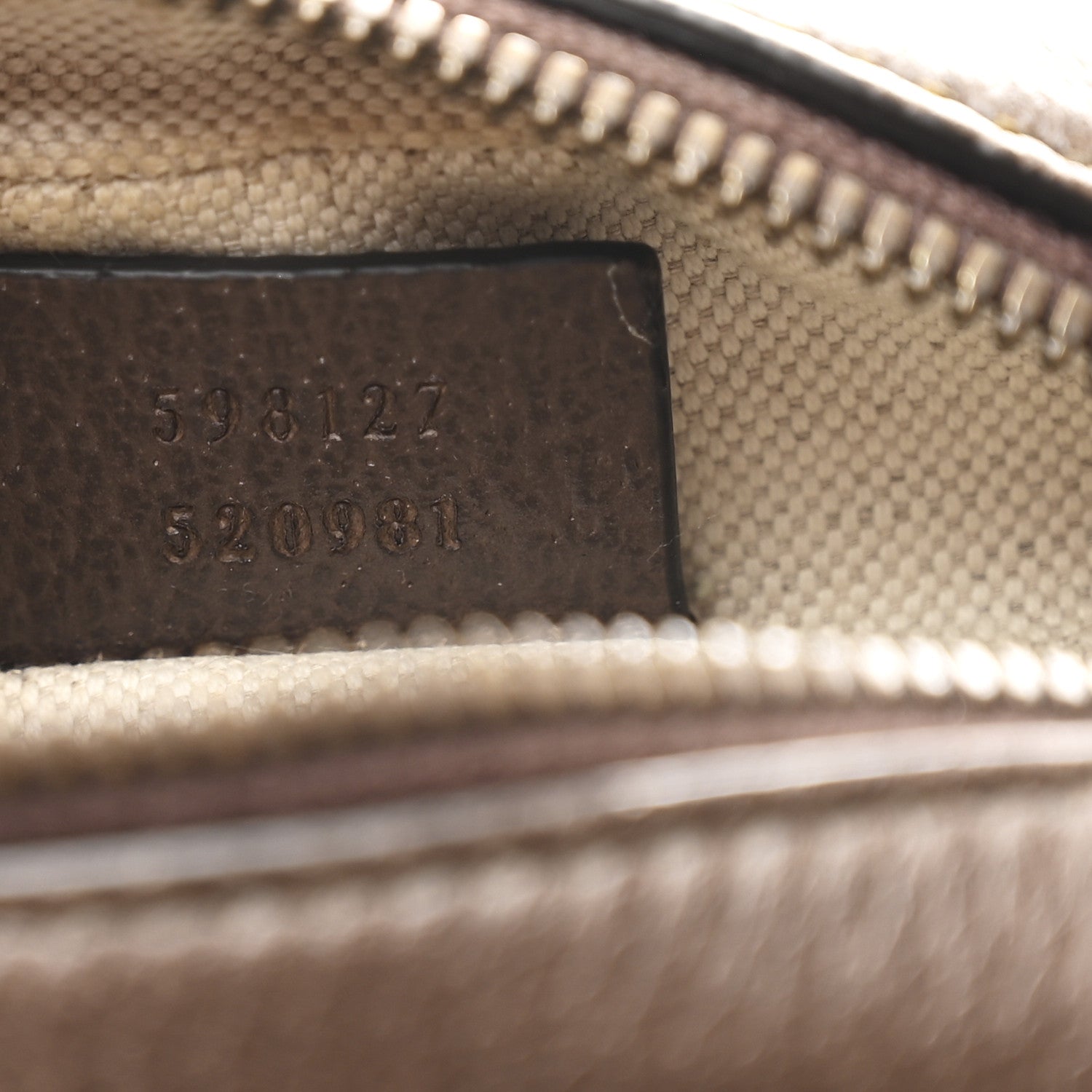 Gucci GG Supreme Monogram Web Mini Ophidia Messenger Brown 7 of 10