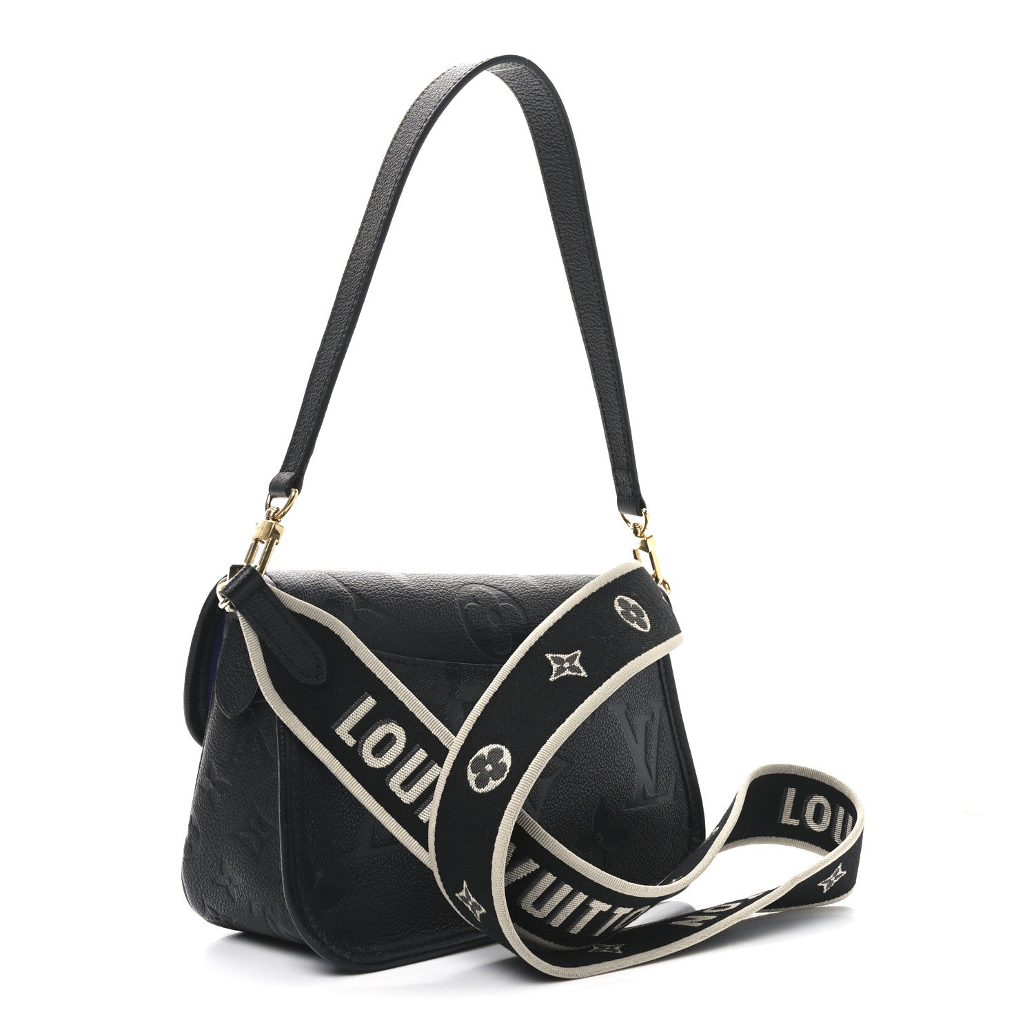 Louis Vuitton Empreinte Monogram Giant Diane Black 3 of 9